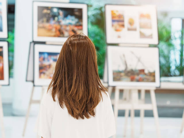 自分だけの表現を楽しめる油絵